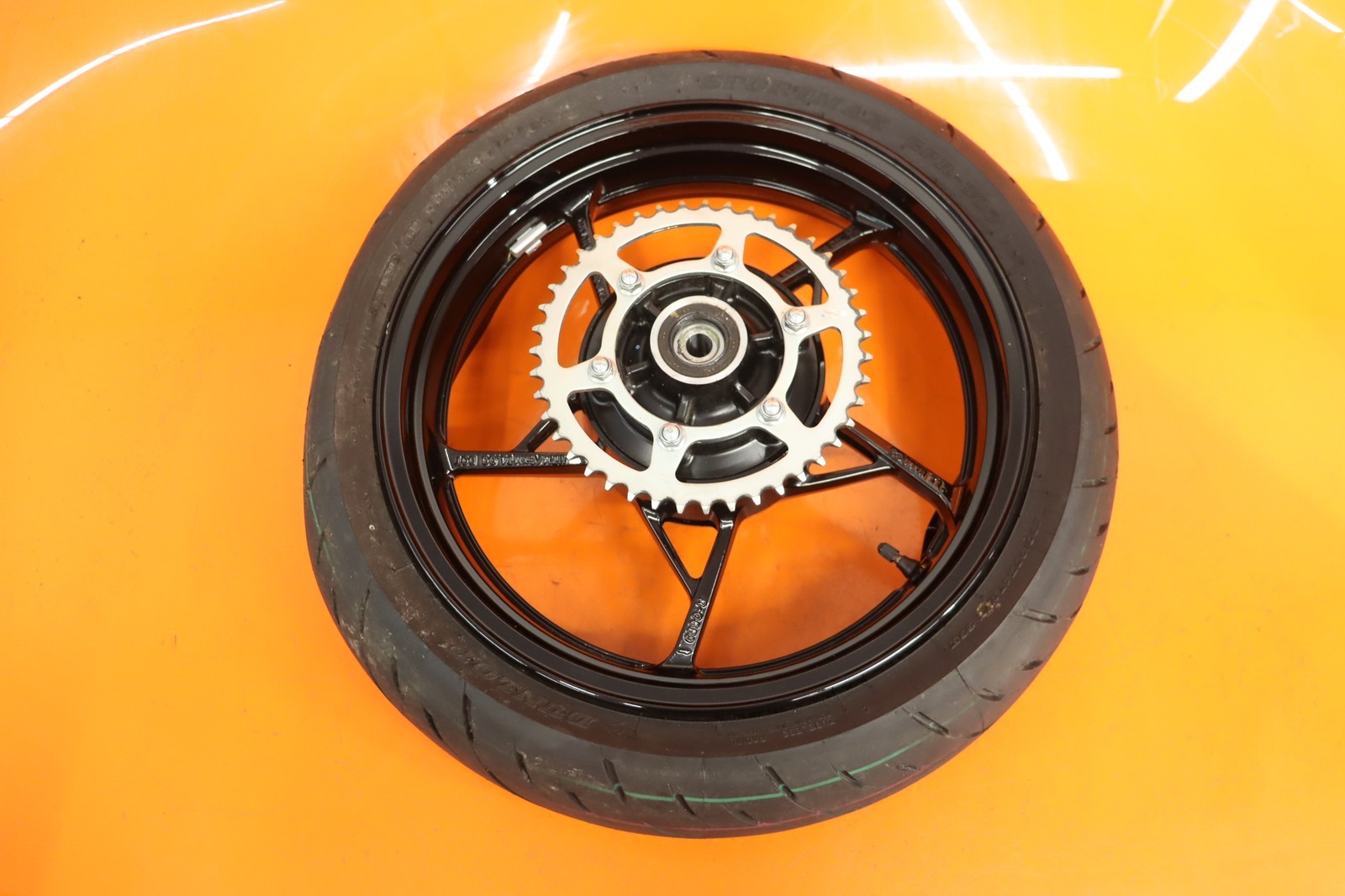 2024-2025 KAWASAKI NINJA 500 OEM REAR WHEEL BACK RIM W TIRE