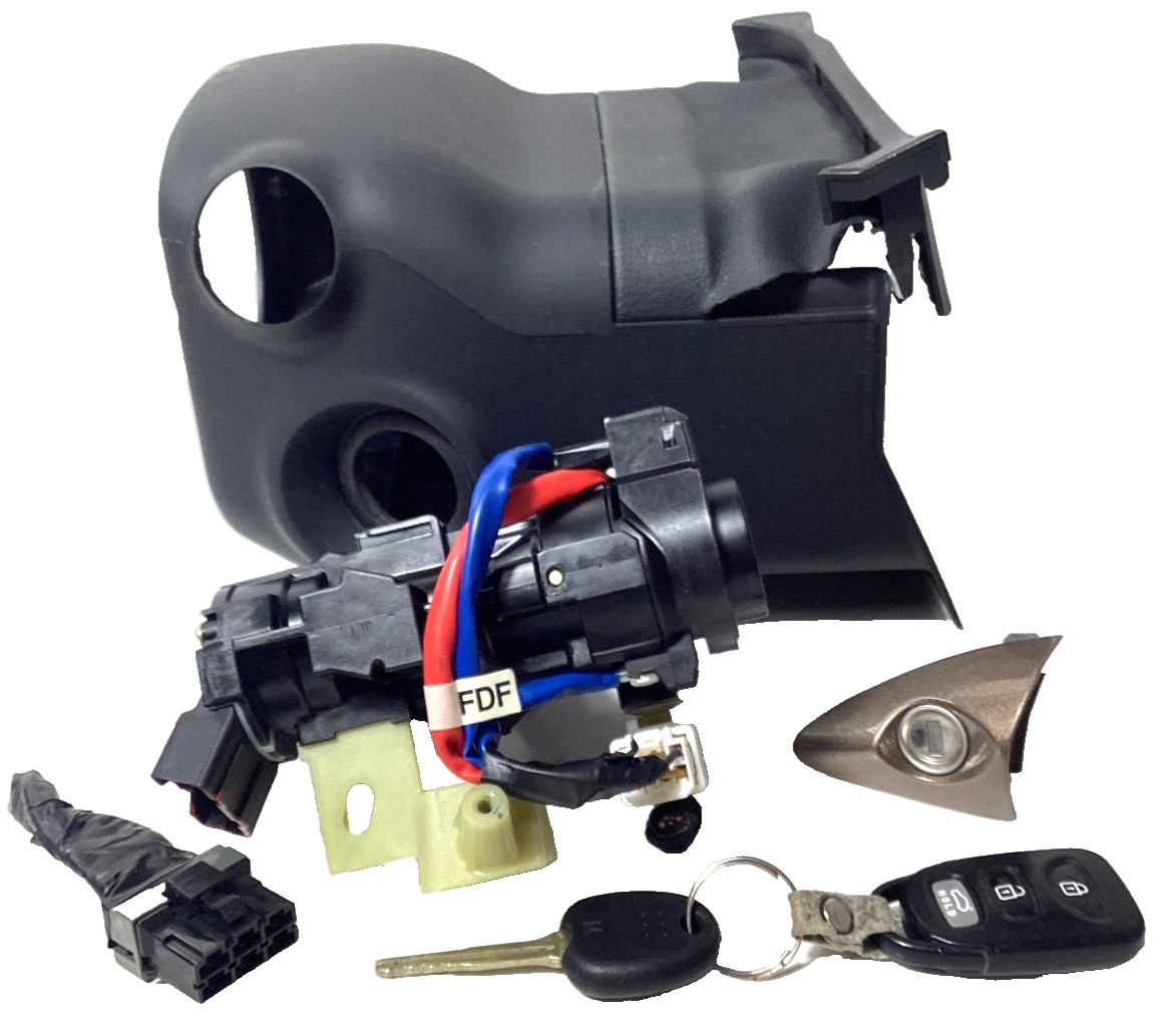 2011-16 Hyundai Elantra Ignition Switch Door Lock Cylinder & Shroud Manual Trans