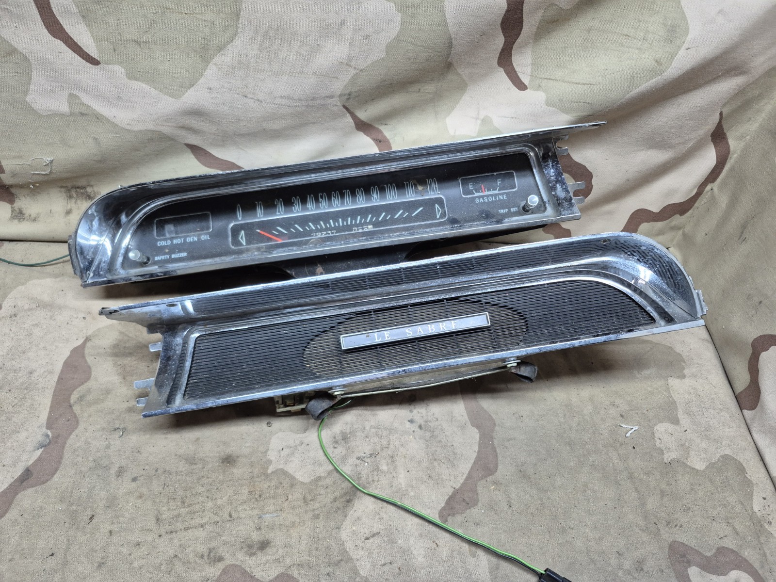 1962 62 Buick Lesabre Speedometer Cluster Speedo OEM Original Vintage Pasenger