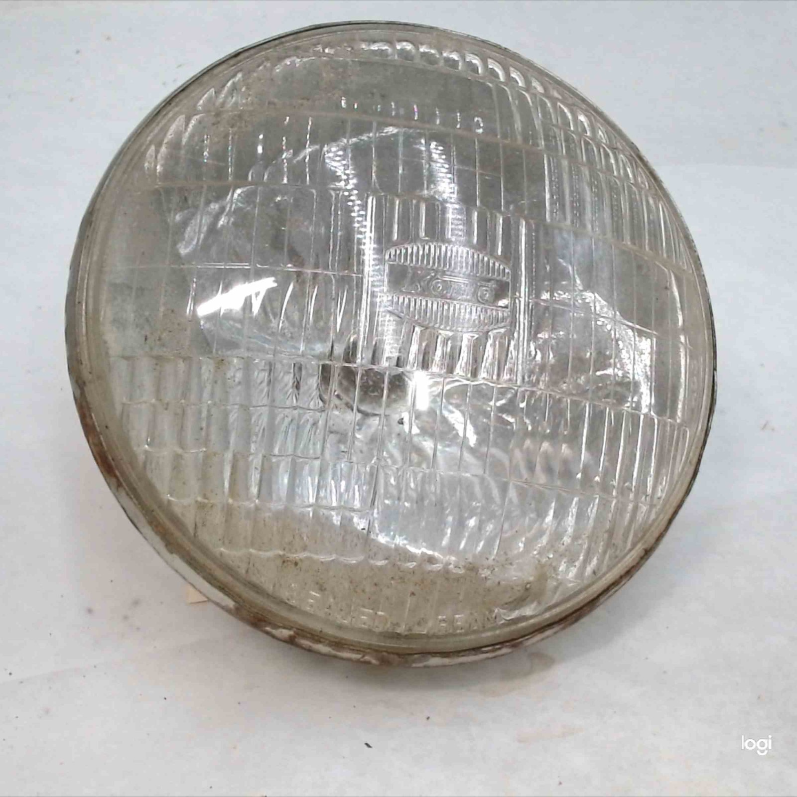 Vintage Koito 110-71714 Motorcycle Headlight 12V 35/25W Tested Working