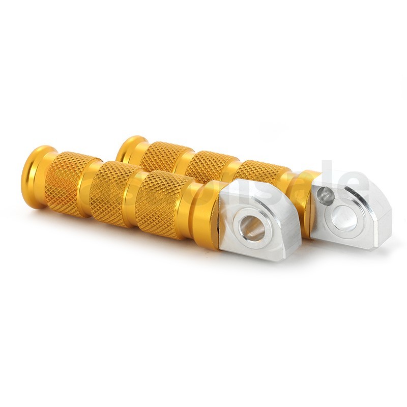 Gold CNC Billet Anodized Rear Foot Pegs Motorcycle Passenger Rest for Yamaha YZF