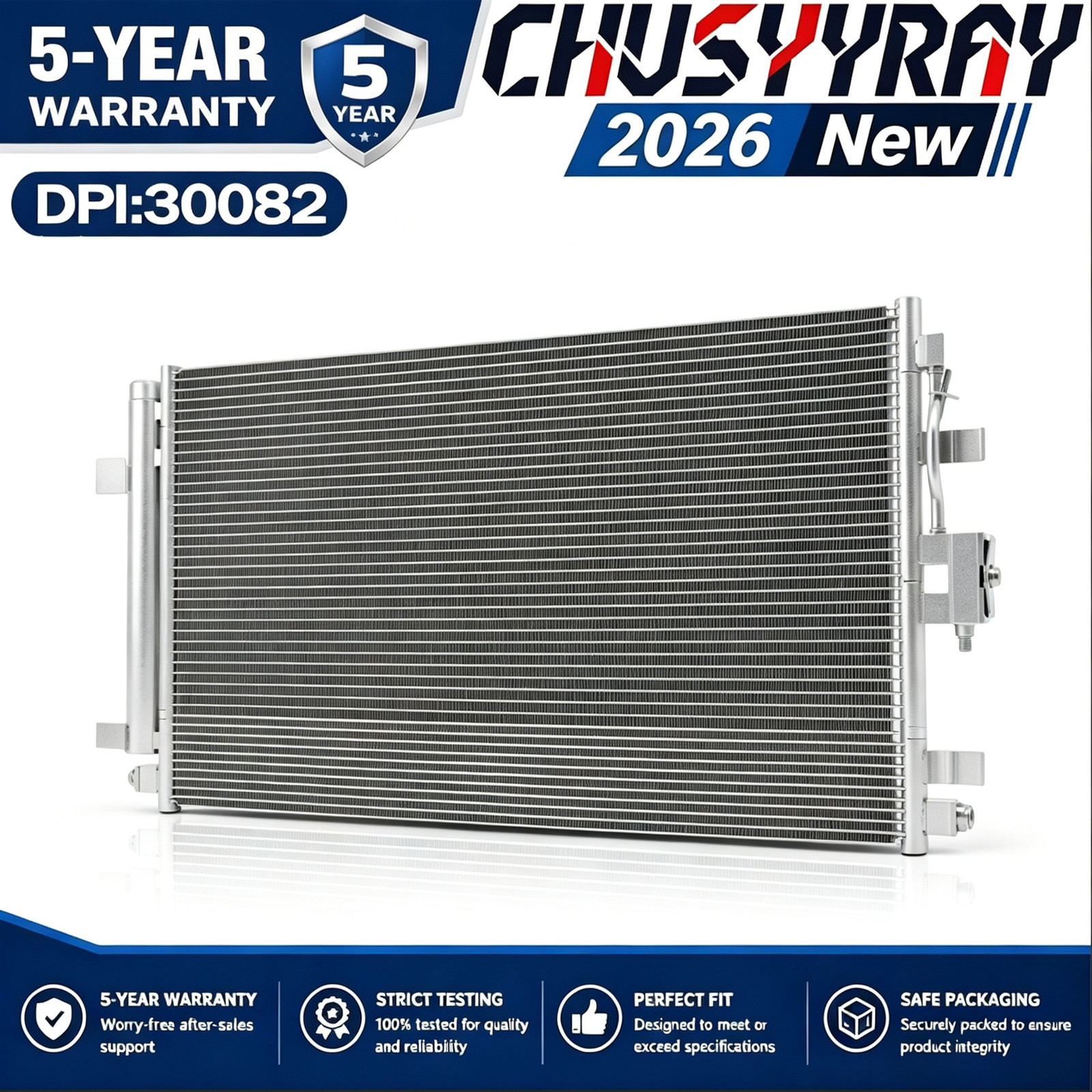 New A/C Condenser for Chevrolet Equinox 2018 to 2025 / GMC Terrain 2018 to 2026