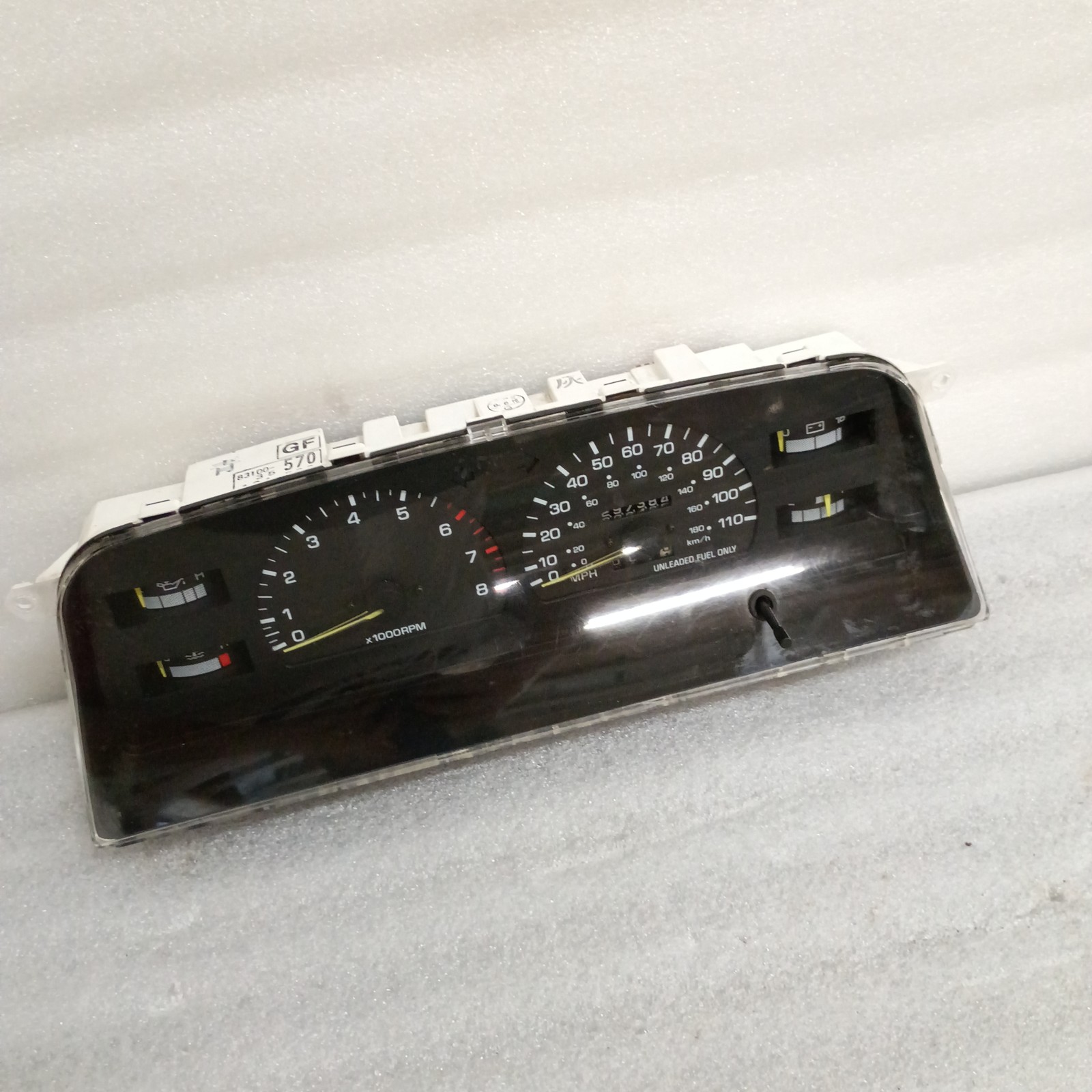 89-91 Toyota Gauge Cluster 297K Miles V6 Electronic Speedo 4Runner/Pickup