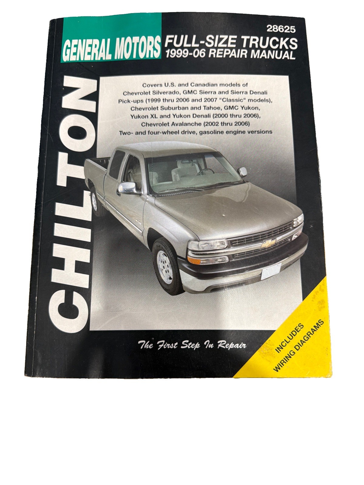 CHILTON 1999-06 GENERAL MOTORS FULL-SIZE TRUCKS REPAIR MANUAL EX. COND CHEVY CHILTON 1999-06 GENERAL MOTORS FULL-SIZE TRUCKS REPAIR MANUAL EX. COND CHEVY