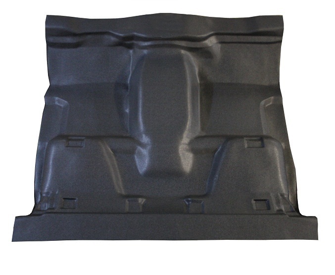ACC 81-86 CHEVY GMC PICKUP STD CAB 4-SPD 2WD BLACK VINYL FLOOR - REPLACES CARPET