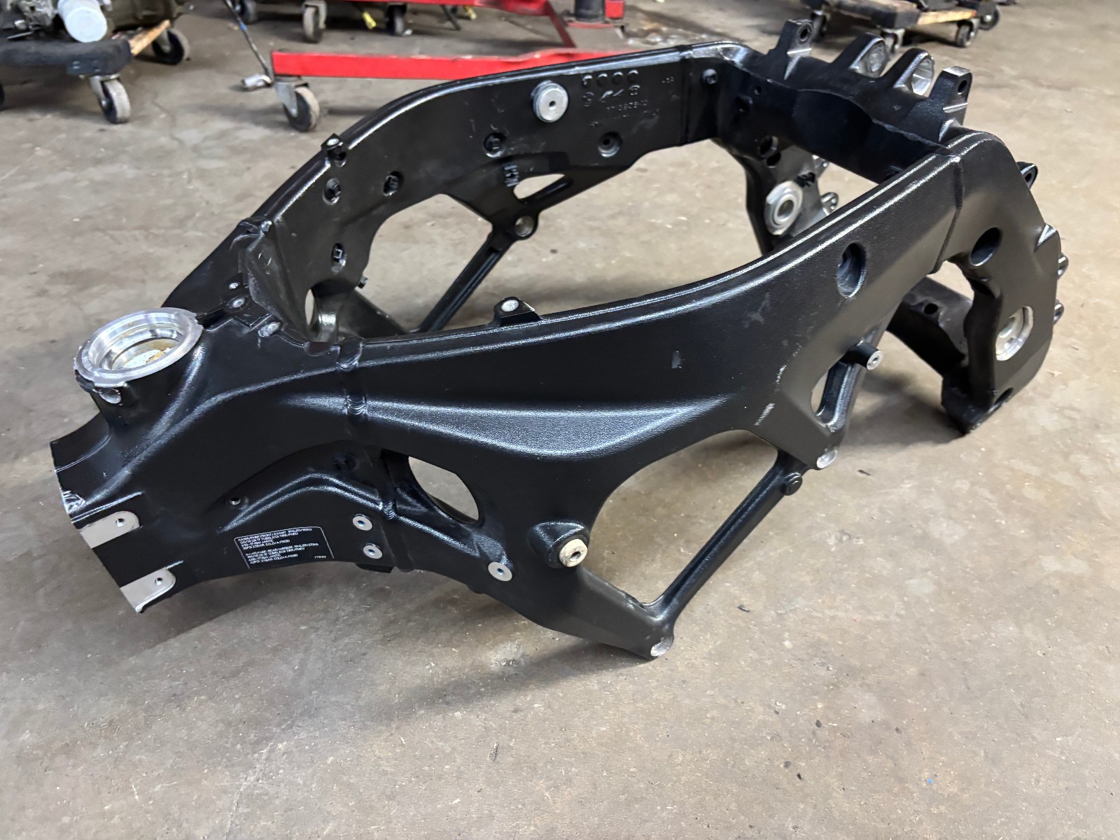 BMW S1000RR S 1000RR MAIN FRAME CHASSIS STRAIGHT SLVG 2012 09-14