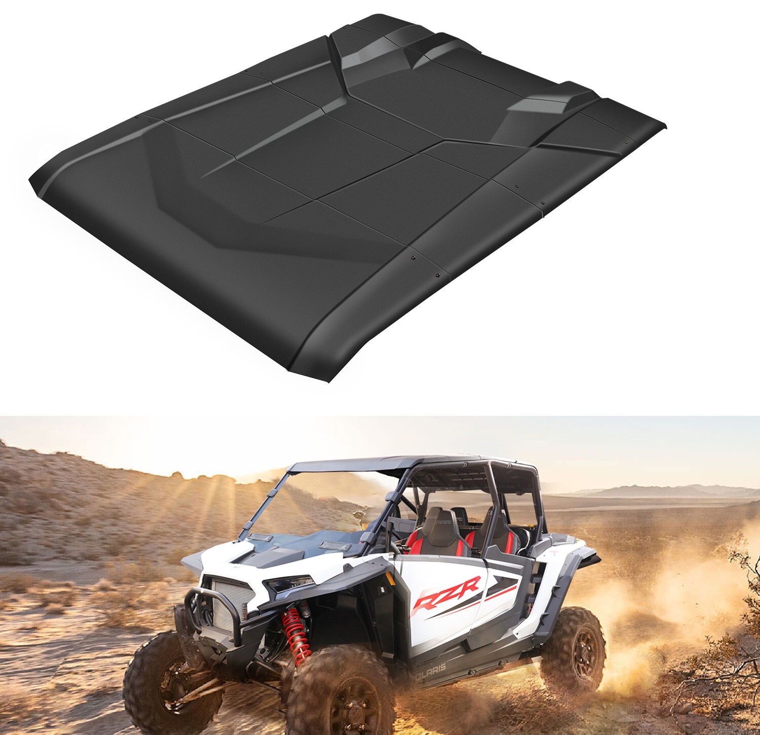 CPOWACE UTV Hard Roof For Polaris RZR XP 4 1000 2024+ Replace OEM#2884554 CPOWACE UTV Hard Roof For Polaris RZR XP 4 1000 2024+ Replace OEM#2884554