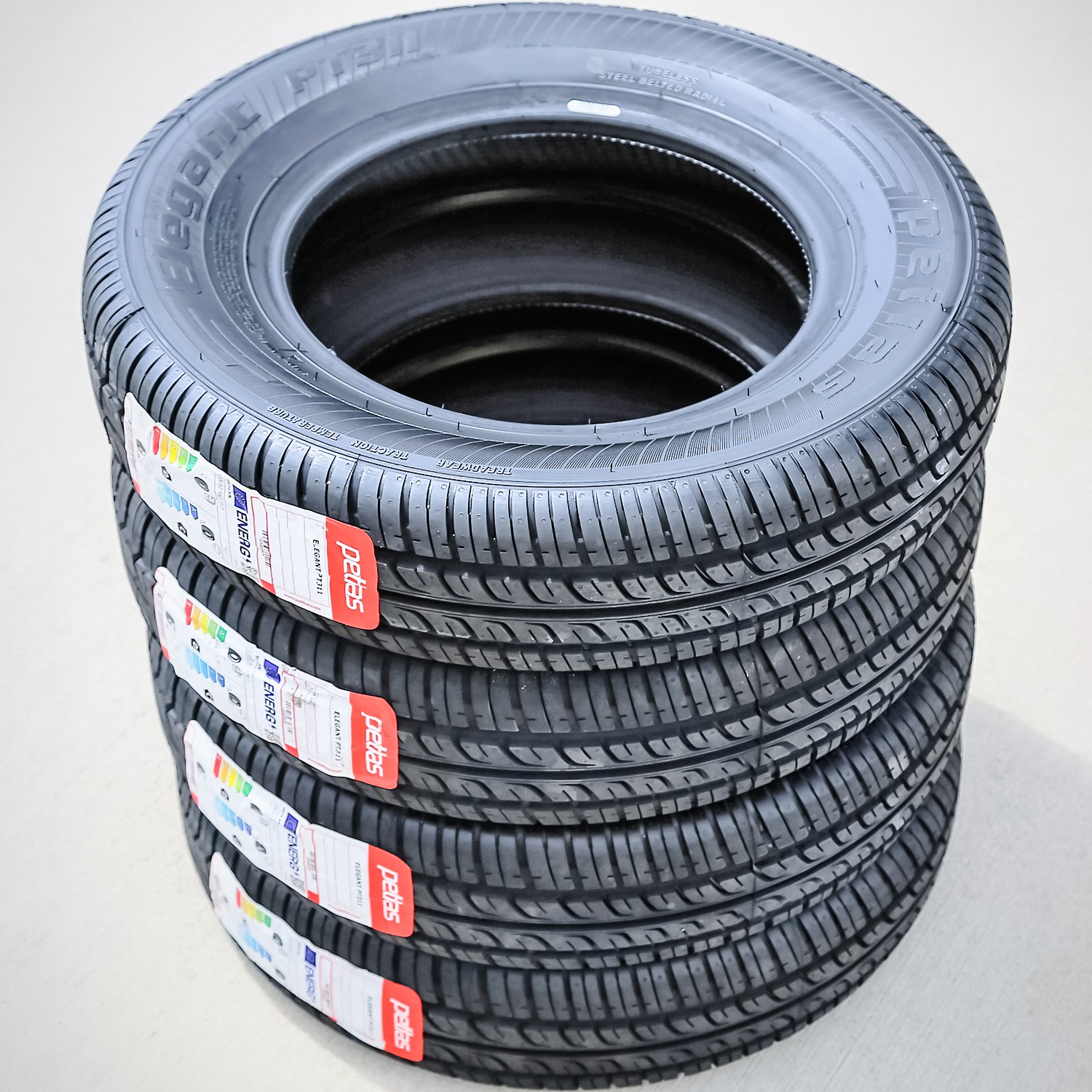 4 Petlas Elegant PT311 165/65R13 77T Summer Tires UTQG 300AB 4 Petlas Elegant PT311 165/65R13 77T Summer Tires UTQG 300AB