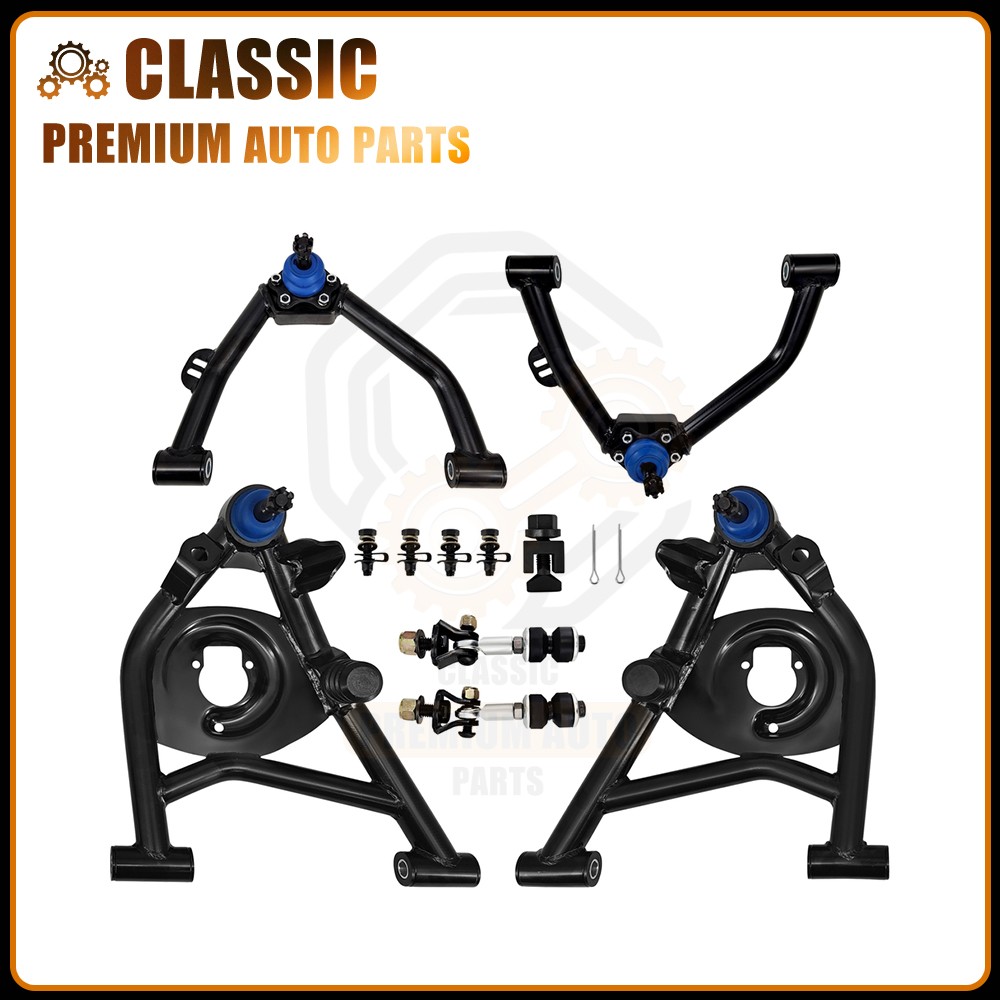 New For 1988-1997 1998 C1500 OBS TRUCK CHEVY UPPER LOWER TUBULAR CONTROL ARMS