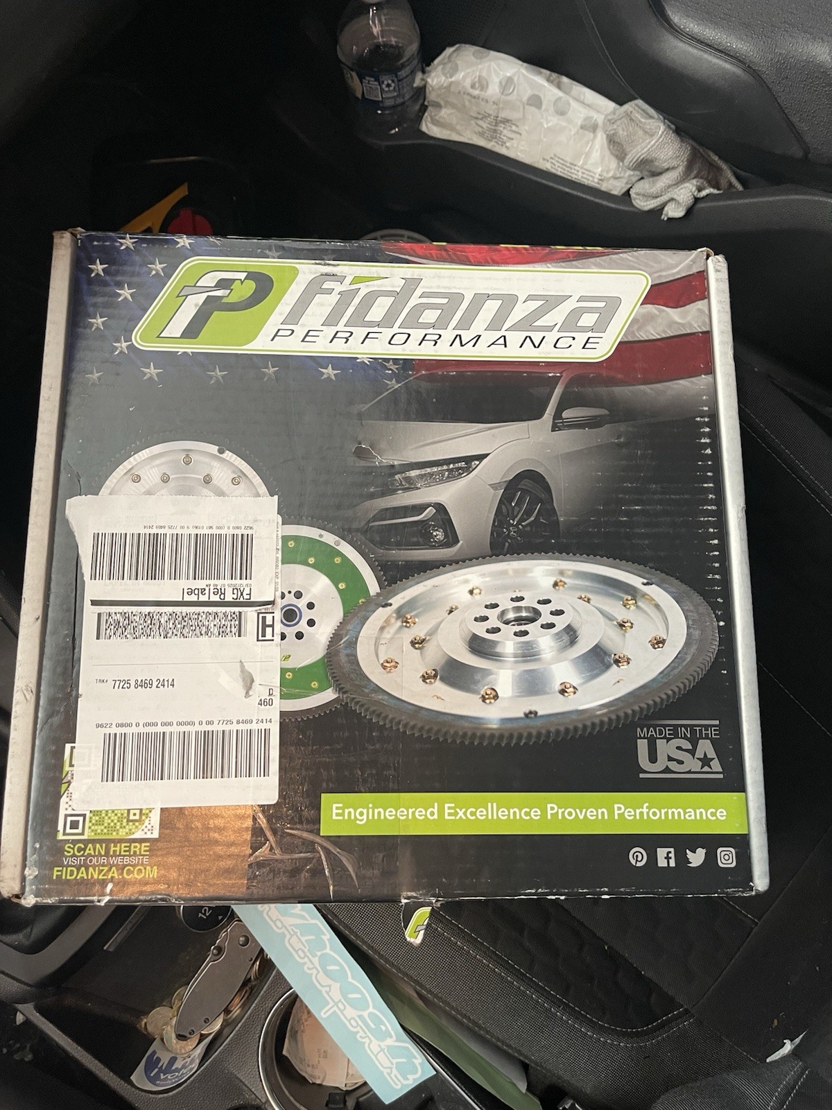 Fidanza 130381 Lightweight Aluminum Flywheel with Replaceable Friction Fidanza 130381 Lightweight Aluminum Flywheel with Replaceable Friction