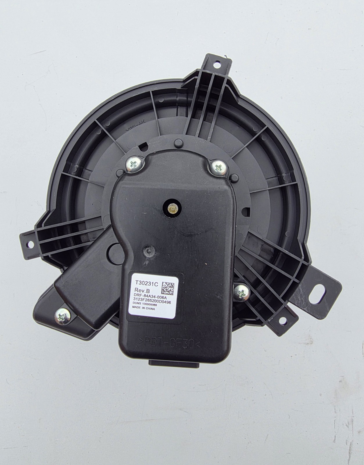 2017–2025 Tesla Model 3 HVAC Blower Motor Assembly OEM 1107669-00-B