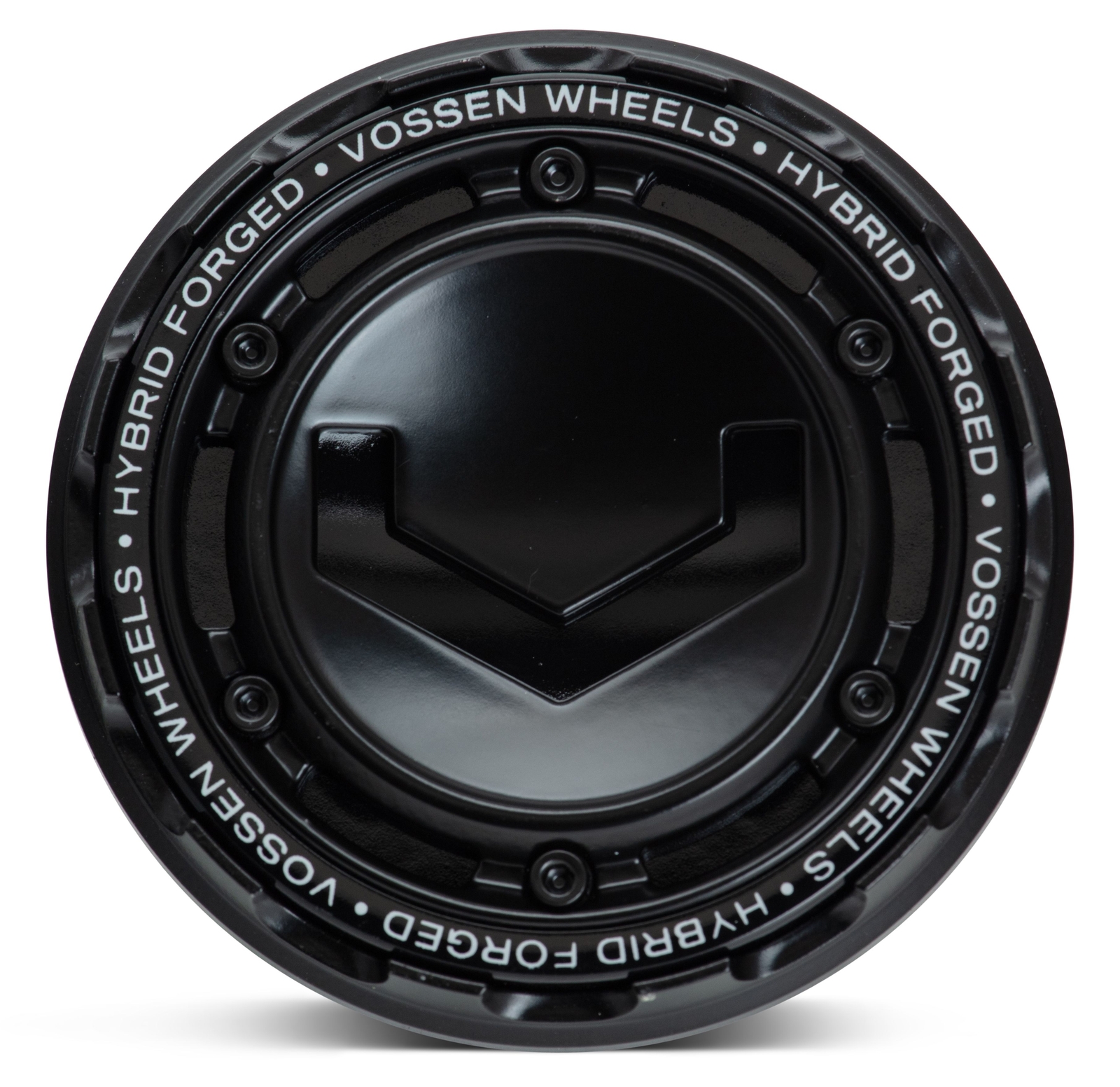 Vossen Modular Billet Center Cap Satin Black/Black Insert HF6 VFS CVT CV3R Qty 4