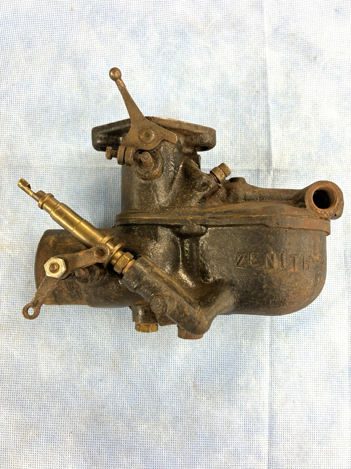 Model A Ford Carburetor Zenith-2 Raised Letters Embossed 1928 1929 1930 1931