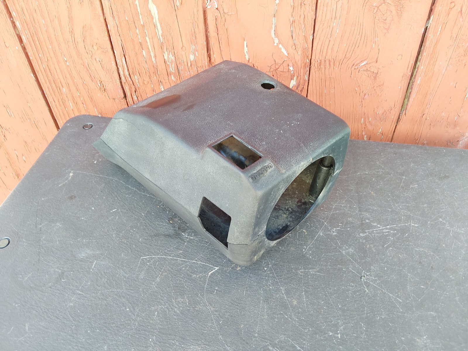84-88 Toyota Pickup / 84-89 4Runner Steering Column Cover - NO TILT - Black DLX