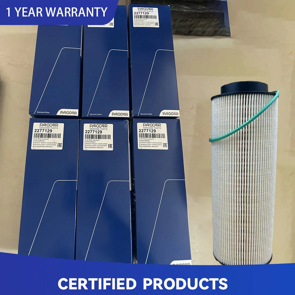 6PCS 2277129 2277129PE Fuel Filter 2133096 2133096PE for Paccar MX-13 MX13 OEM
