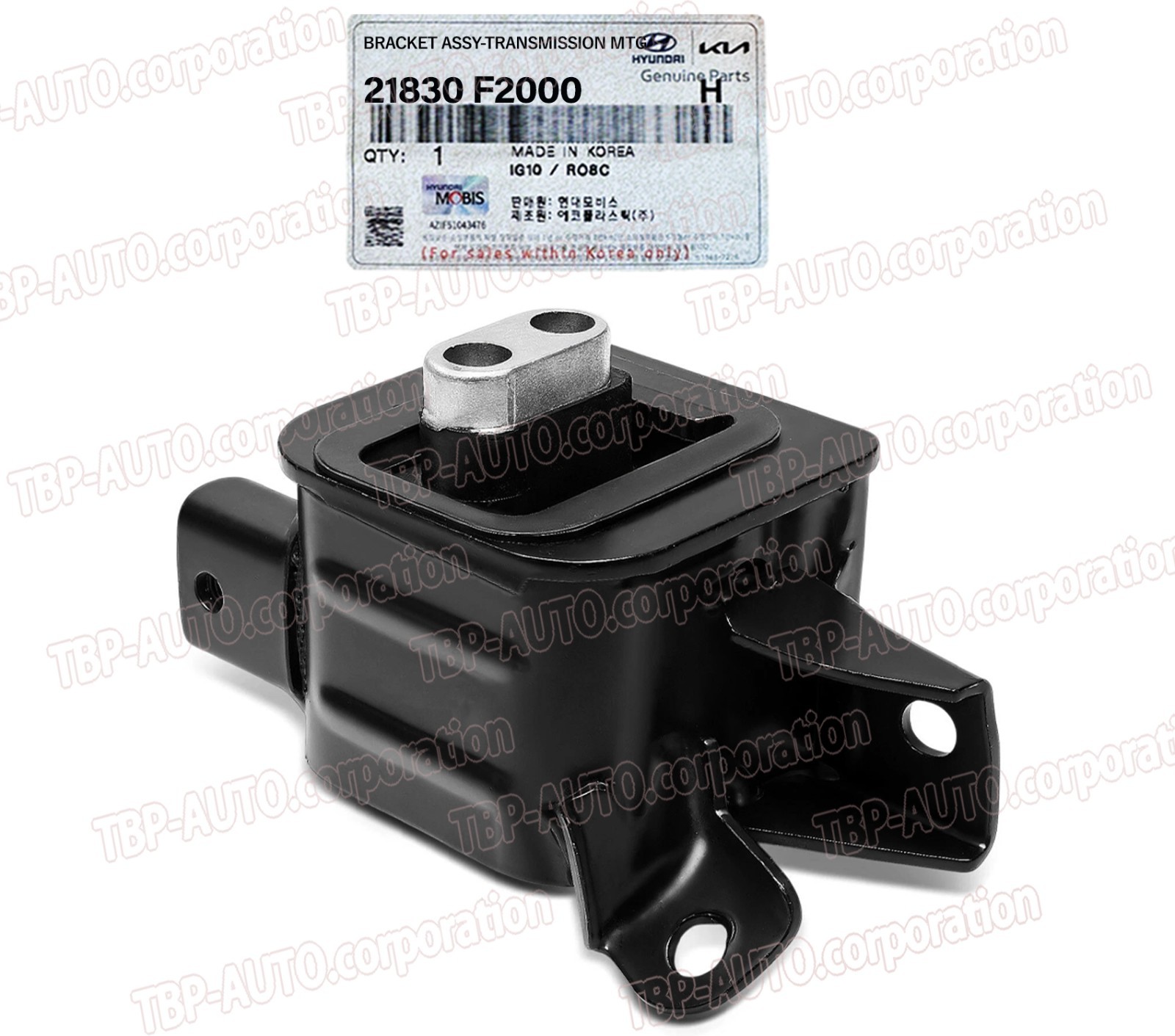 OEM ® 2.0L 1.6L Transmission Mount 2017-18 Elantra 2018-20 Elantra GT 21830F2000 OEM ® 2.0L 1.6L Transmission Mount 2017-18 Elantra 2018-20 Elantra GT 21830F2000