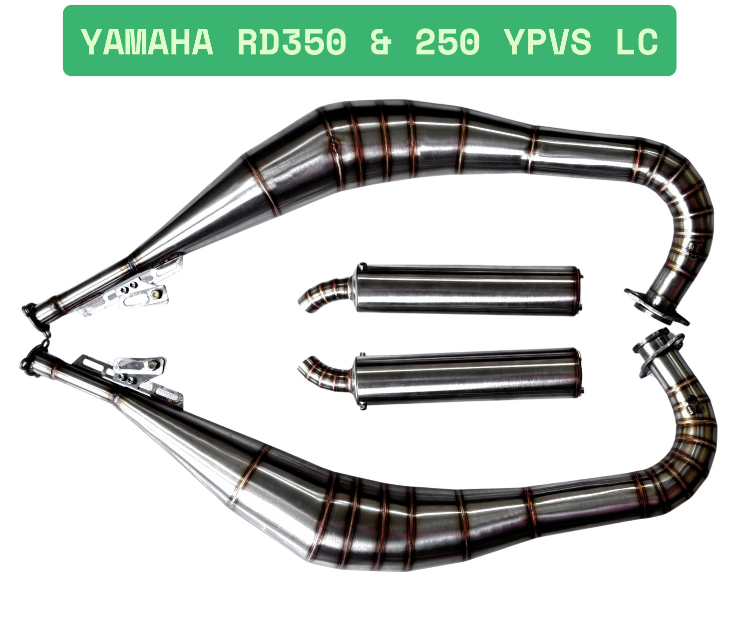 Retro Classic Exhaust RD 250/350 YPVS – Authentic Look & Sound√