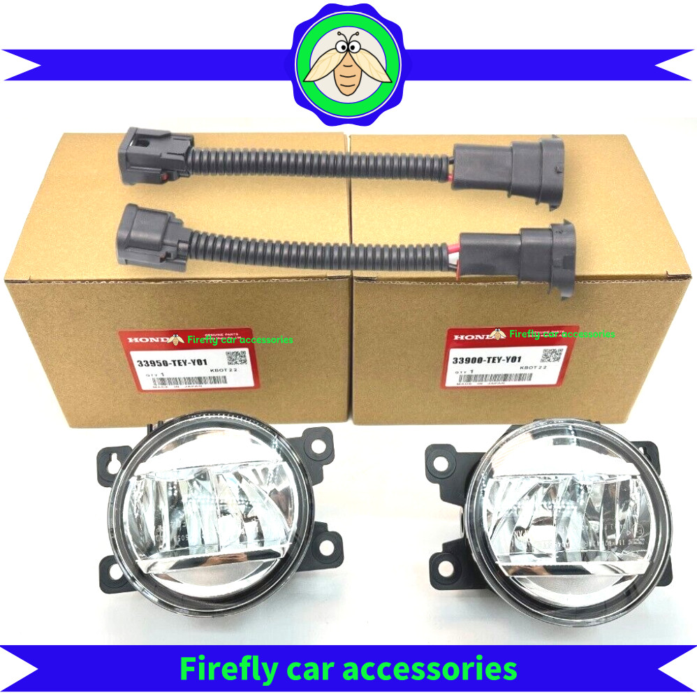 OEM LED Fog Lamp Right & Left For 17-24 Honda Civic Odyssey Pilot Passport ILX