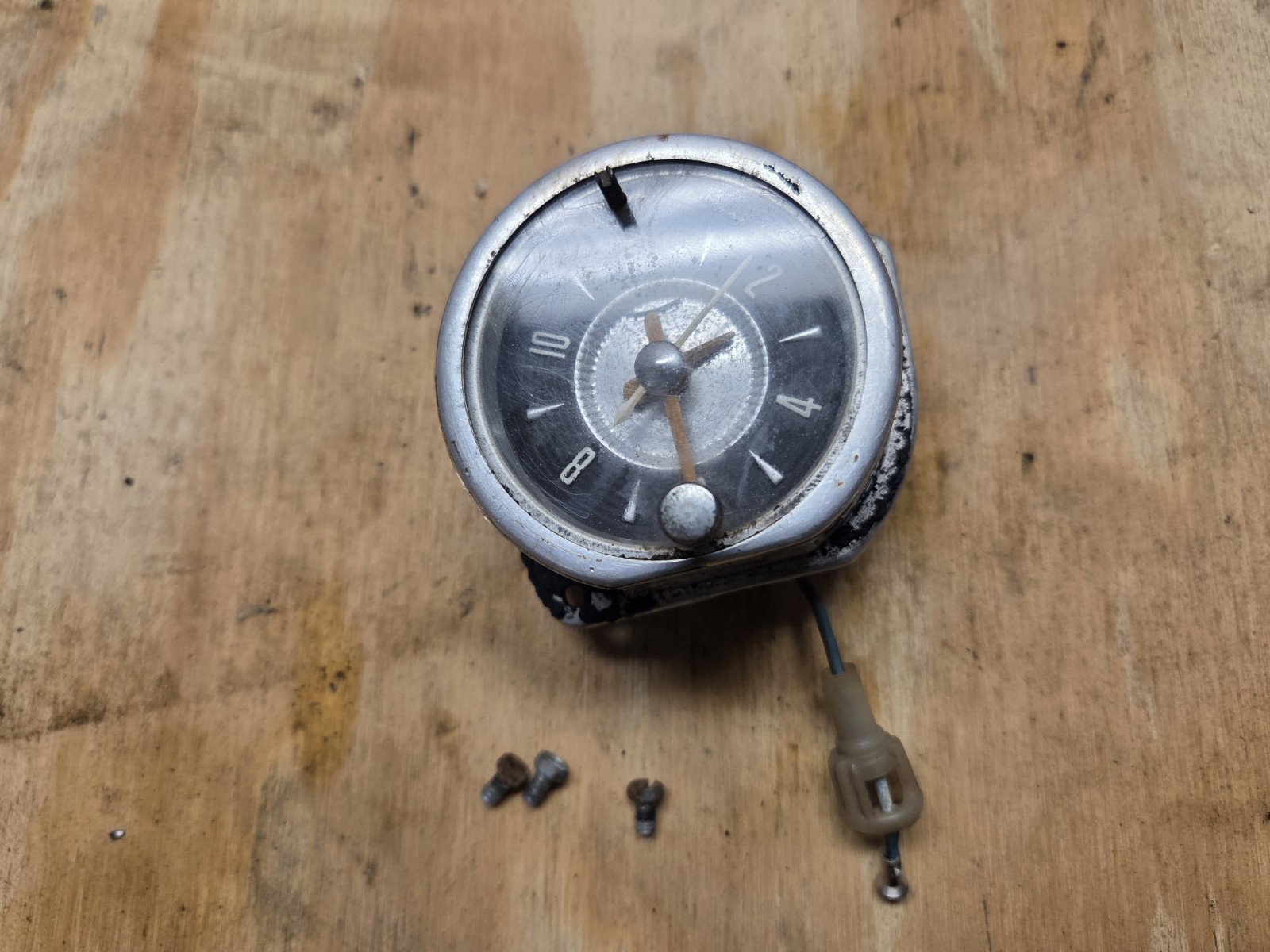 1957 Thunderbird 1956 Ford Mainline Customline Victoria Fairlane Car ORIG CLOCK 1957 Thunderbird 1956 Ford Mainline Customline Victoria Fairlane Car ORIG CLOCK