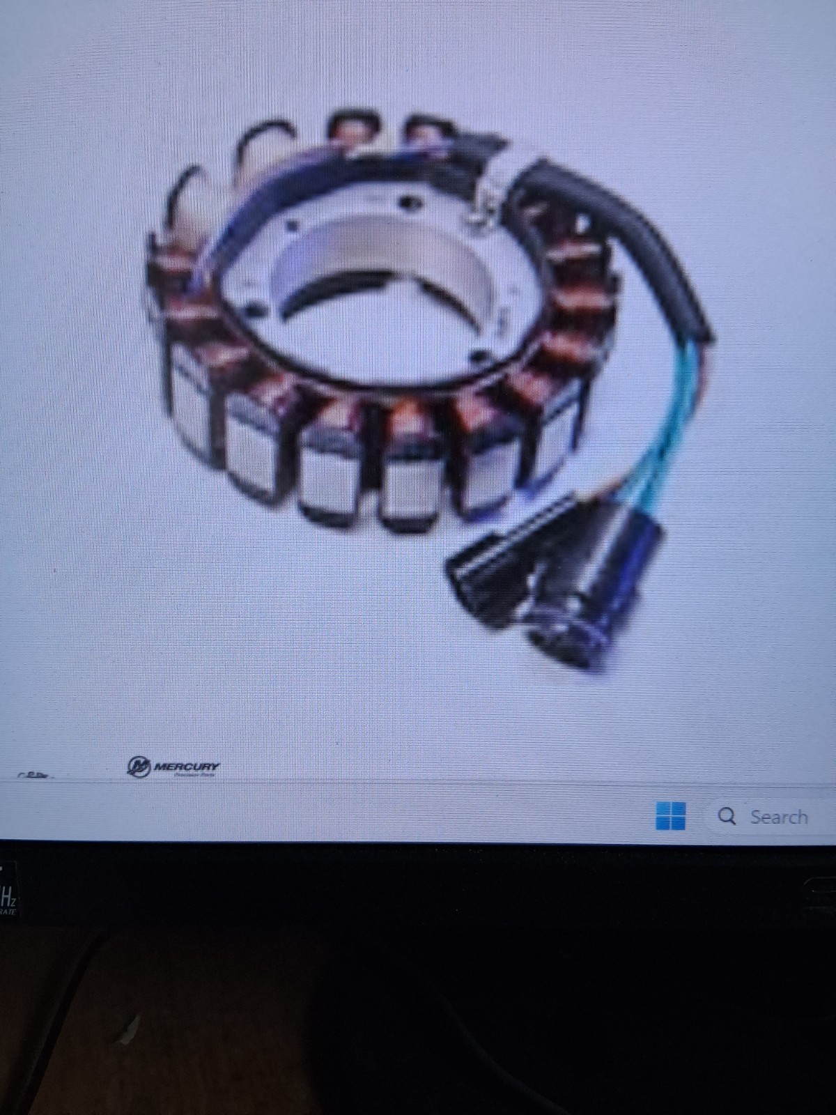 oem Mercury 50 hp.4 stroke stator, 1995-2001, sku 398-8250891 oem Mercury 50 hp.4 stroke stator, 1995-2001, sku 398-8250891
