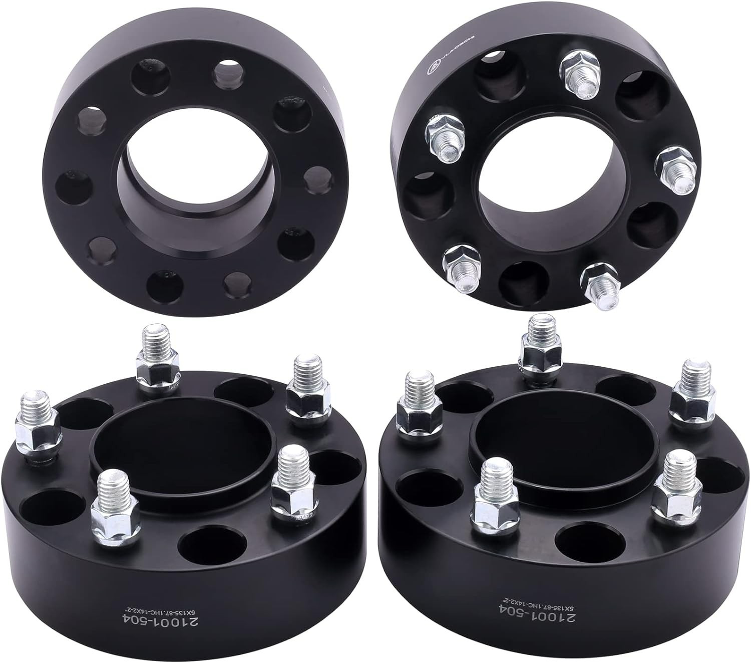4pc 5x120 Hubcentric Wheel Spacers 2 Inch 14x1.5 Studs 64.1mm Bore for Honda 4pc 5x120 Hubcentric Wheel Spacers 2 Inch 14x1.5 Studs 64.1mm Bore for Honda