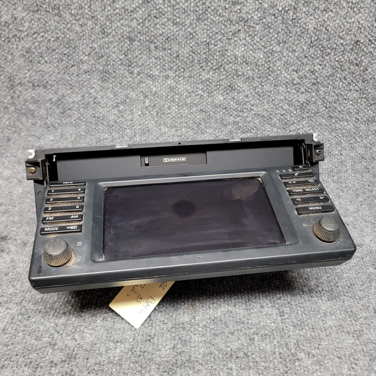 BMW Alpine ZB Board monitor Radio UNTESTED Cassette 65.52-6 916 609 BMW Alpine ZB Board monitor Radio UNTESTED Cassette 65.52-6 916 609