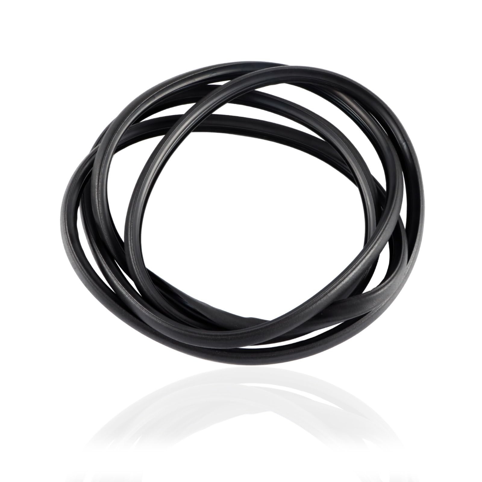 FUSCH Sunroof Glass Seal Sliding Roof Weatherstrip Compatible with Black
