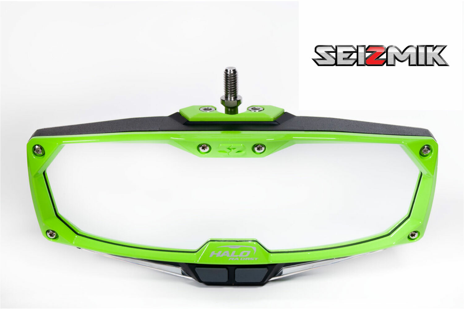GREEN Seizmik Halo-R LED Rear View Mirror for 2015-2023 Polaris RZR 900 / 900 S