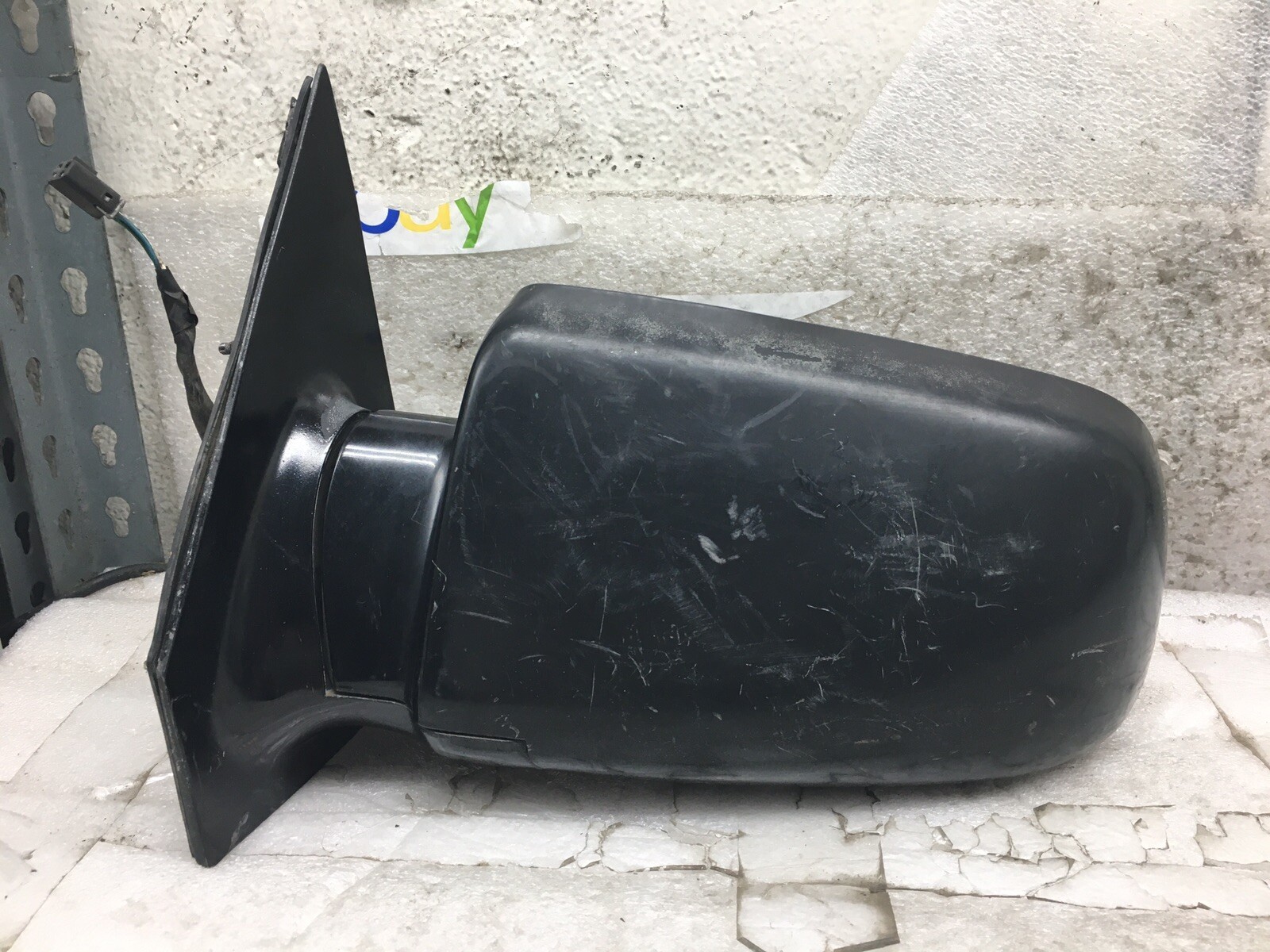 OEM 1988-1998 CHEVY ASTRO GMC SAFARI BLACK 3 WIRE LEFT DRIVER POWER MIRROR #1212