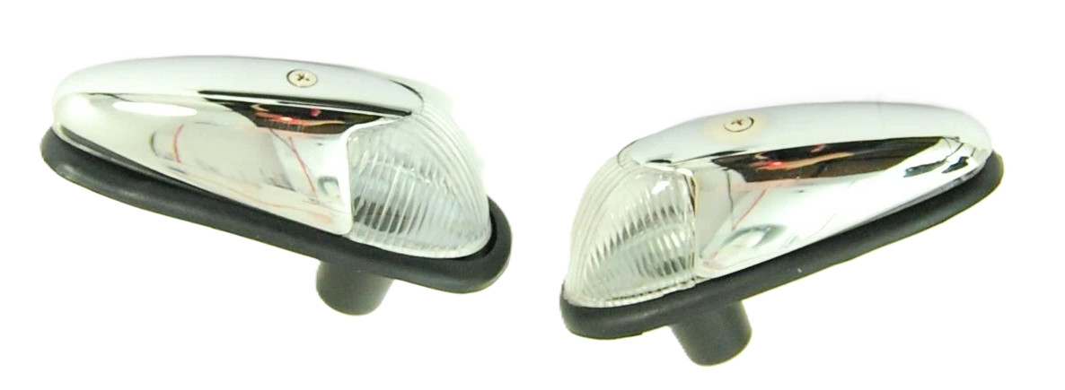 Turn Signal Assembly Clear Fits Volkswagen Left  & Right Type1 Bug 1958-1963
