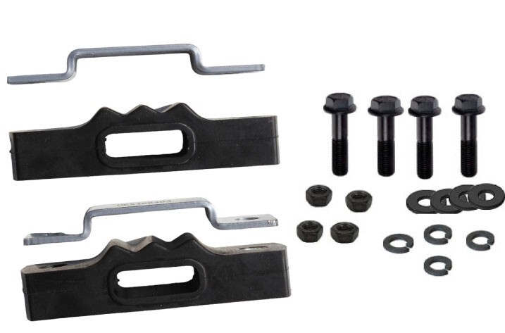 New 84-96 Corvette Exhaust Hanger Set RH & LH w/ mtg. bolts Ref. OE # 14076189