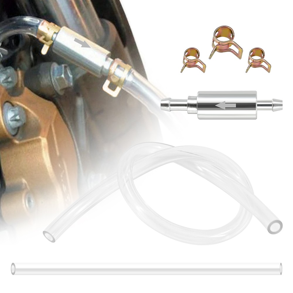 Car Brake Bleeder Hose, One Way Check Valve Tube Bleeding Tool Kit Silver US Car Brake Bleeder Hose, One Way Check Valve Tube Bleeding Tool Kit Silver US