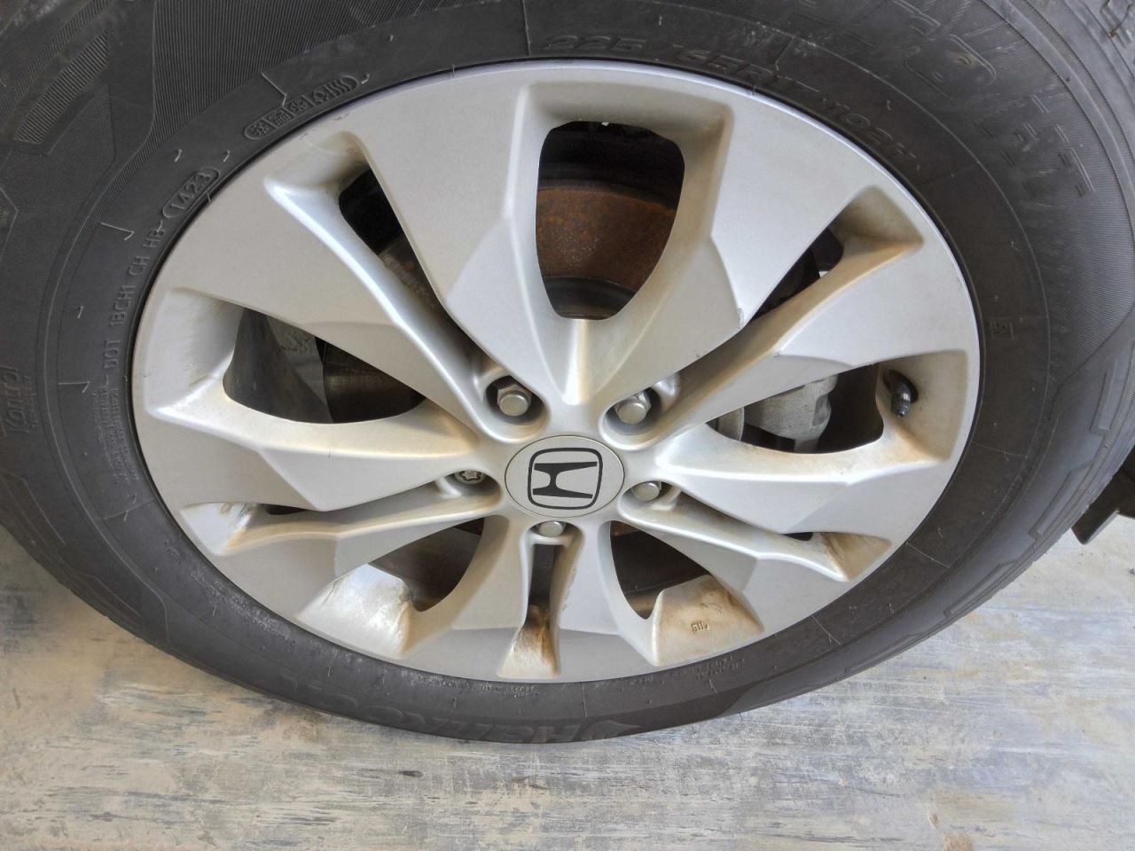 Wheel 17x6-1/2 Alloy 10 Spoke Fits 12-14 CR-V 778137