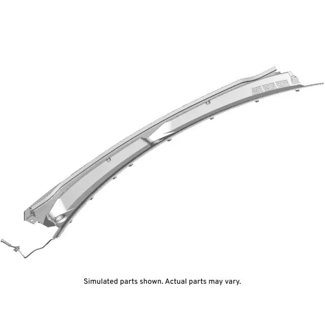 Genuine GM Black Air Inlet Grille Panel 23454606