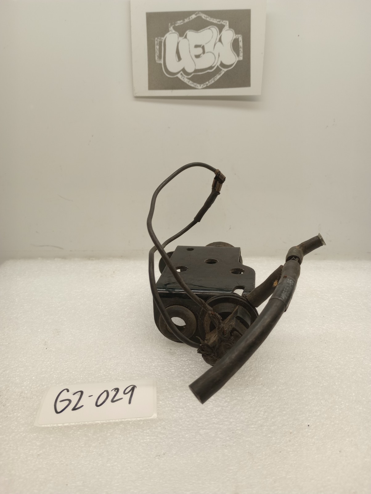 1986-1993 Harley Sportster XL OEM VOES Vacuum Switch Bracket Wiring 26558-84