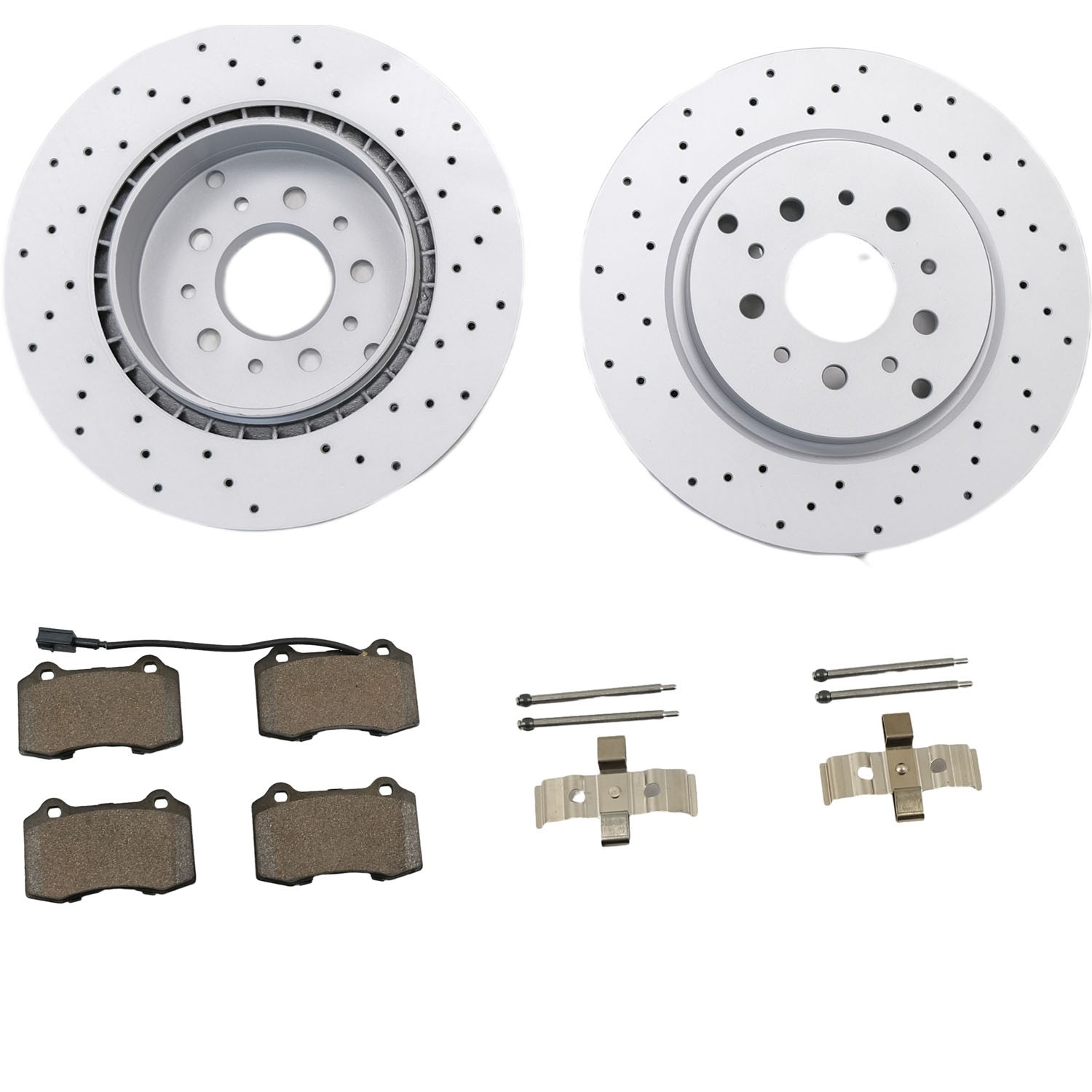 Rear Brake Rotors Brake Pads for Maserati GranTurismo Quattroporte 2009-2019