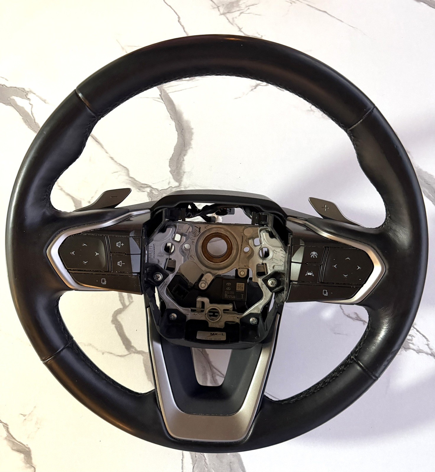 2022-2024 LEXUS NX 350H FRONT LEFT STEERING WHEEL W/ RADIO & CRUISE SWITCH OEM