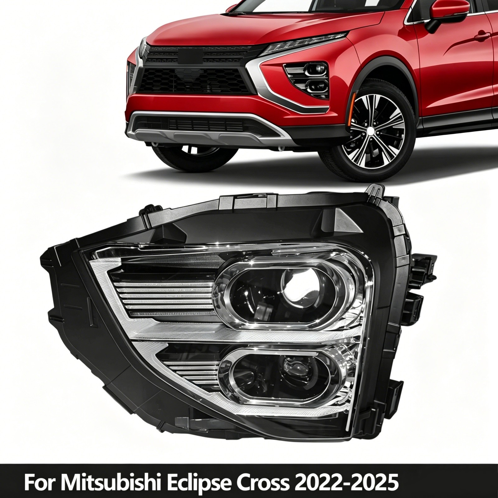 Front LED Headlight Left Side For Mitsubishi Eclipse Cross 2022-2025 26060W270P Front LED Headlight Left Side For Mitsubishi Eclipse Cross 2022-2025 26060W270P