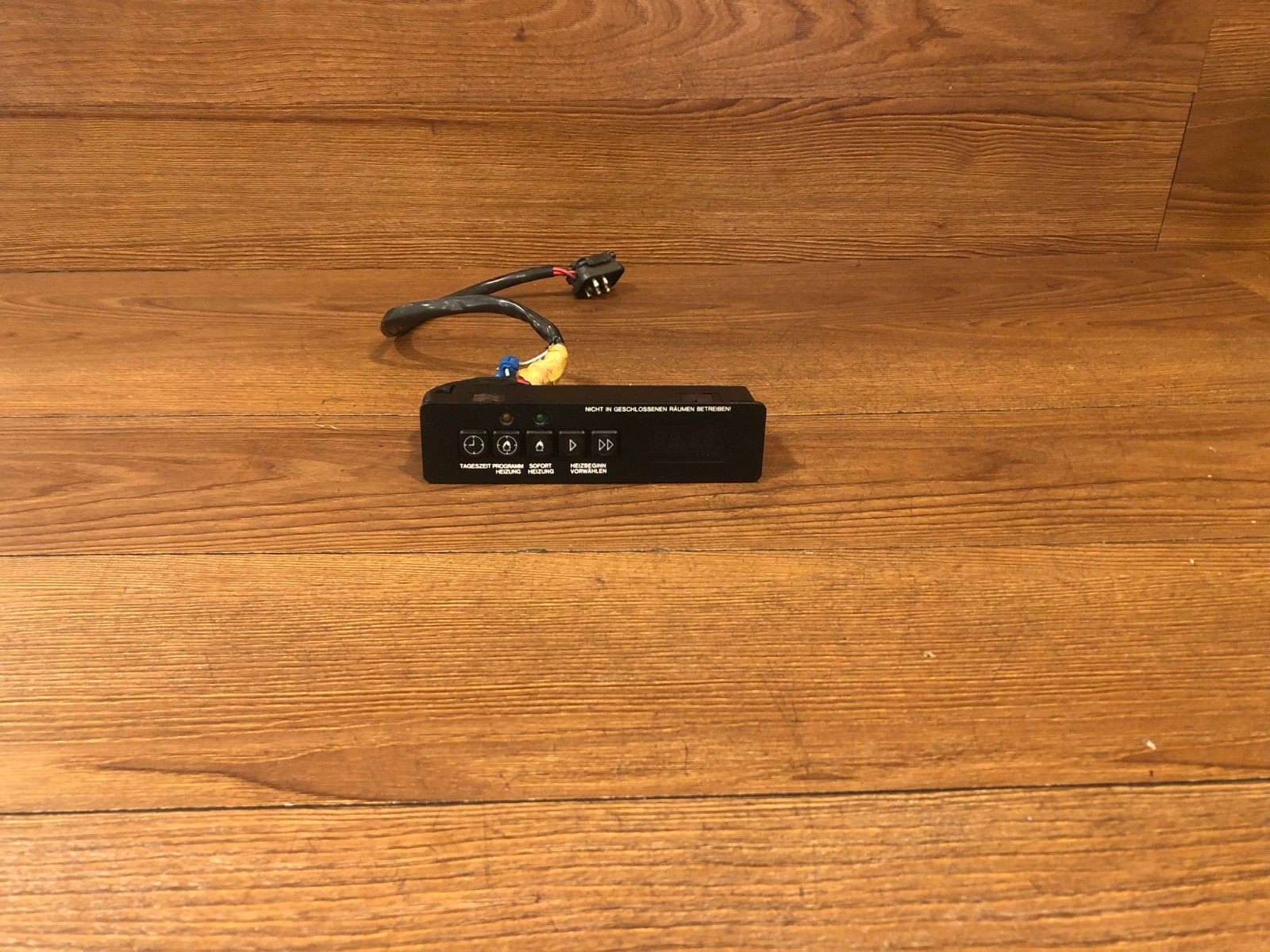 1981-1991 MERCEDES BENZ W126 R107 WEBASTO AC CLIMATE CONTROL HEATER SWITCH OEM 1981-1991 MERCEDES BENZ W126 R107 WEBASTO AC CLIMATE CONTROL HEATER SWITCH OEM