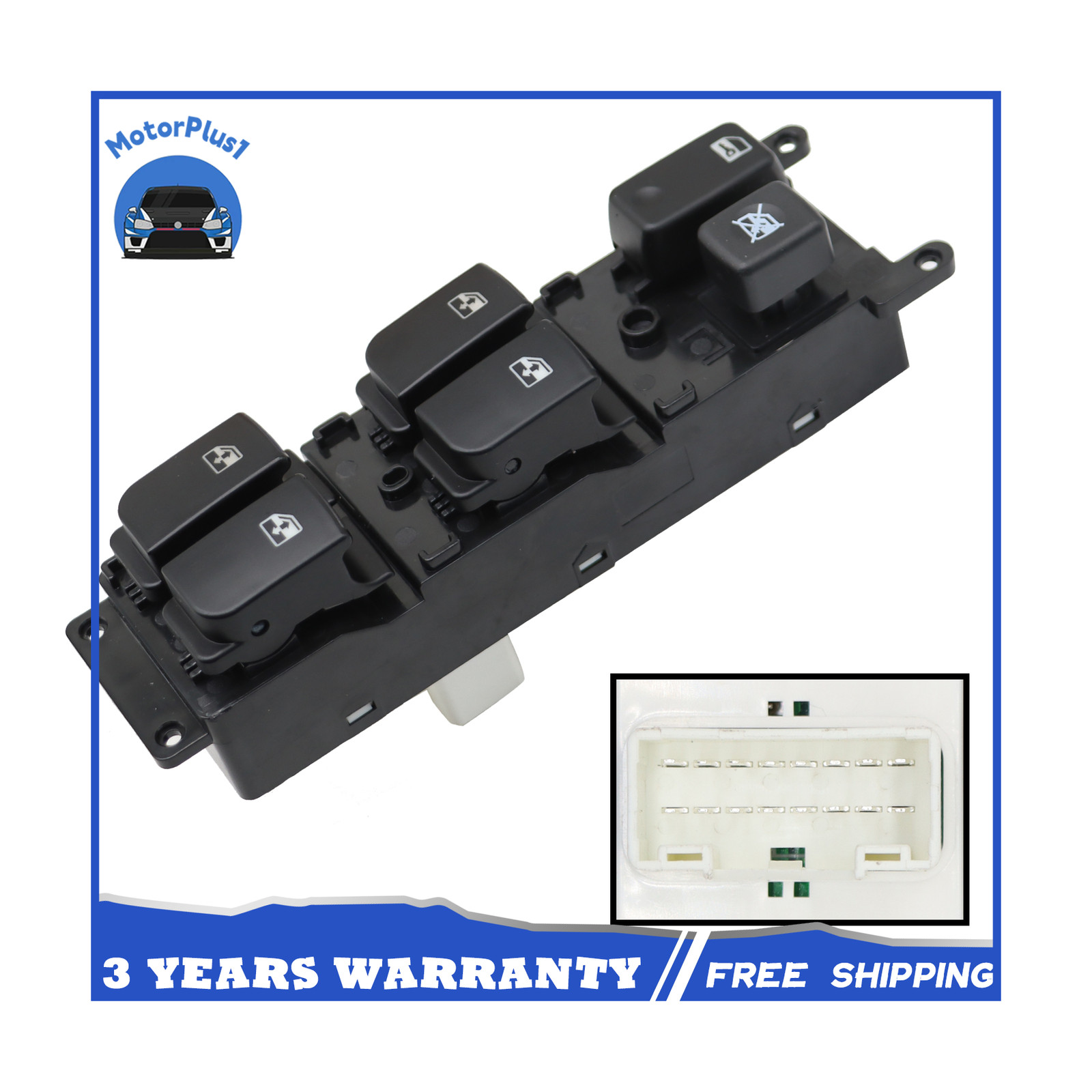For 2007-2012 Kia Rondo Carens Driver Side Door Master Power Window Switch For 2007-2012 Kia Rondo Carens Driver Side Door Master Power Window Switch