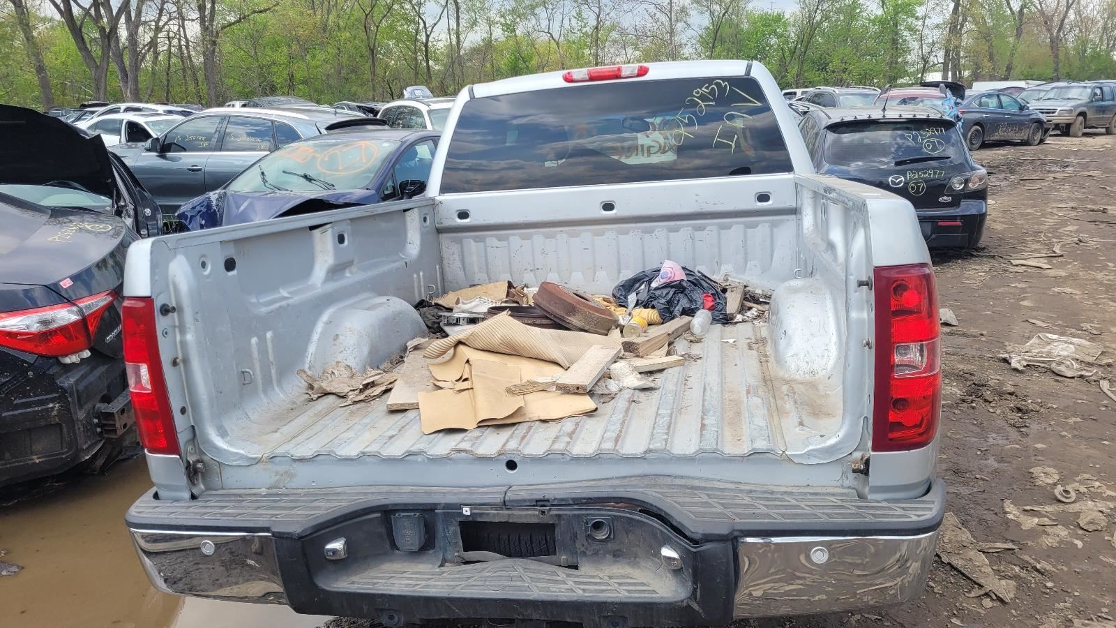 Passenger Rear Side Door Extended Cab Fits 07-13 SIERRA 1500 PICKUP 1779318