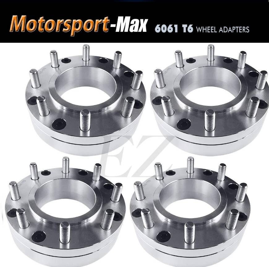 4 Wheel Adapters 5x5.5 To 8x170 Thickness 2
