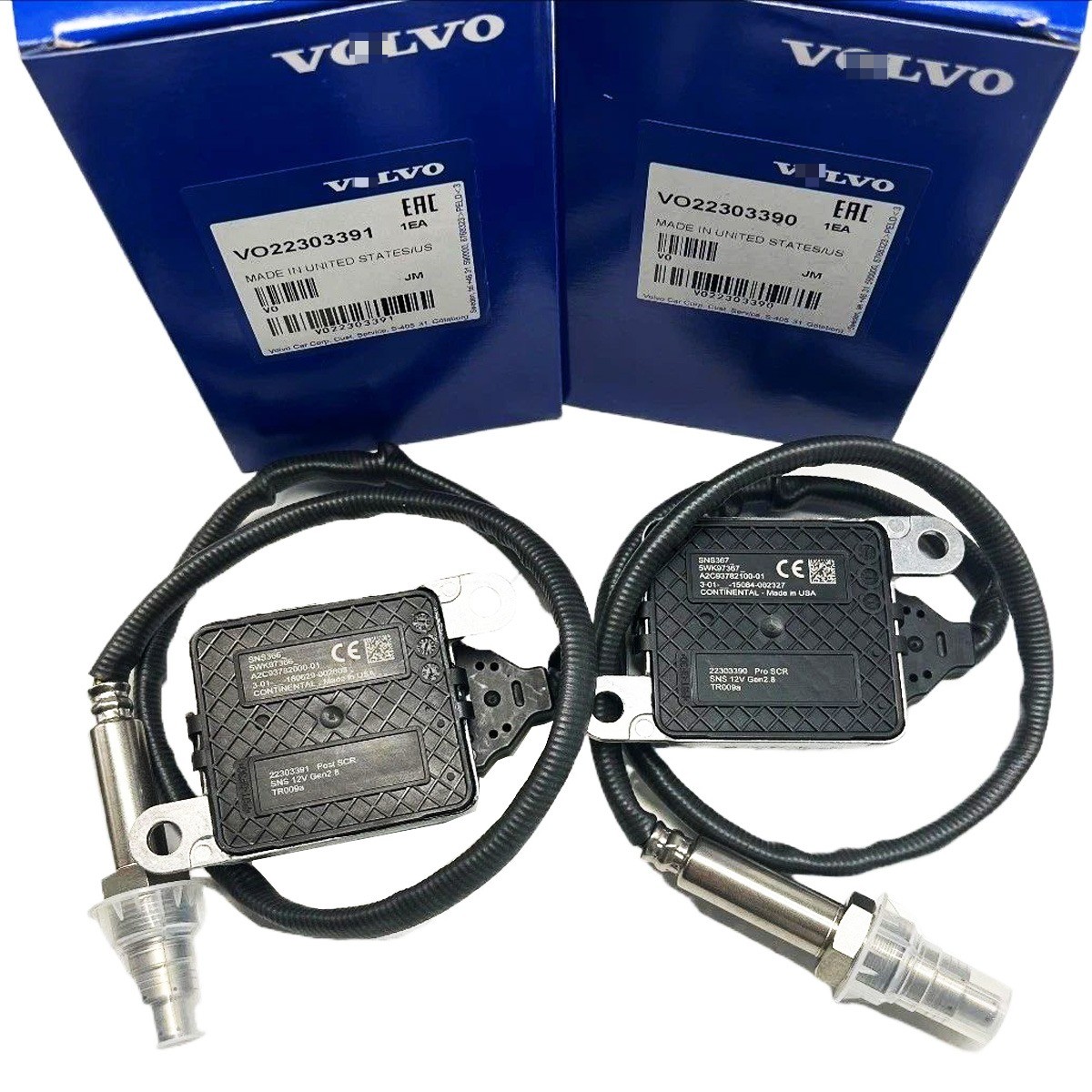2X Outlet Inlet Nox Sensor 22303390 22303391 For Volvo Truck D11 D13 D16 Mack US 2X Outlet Inlet Nox Sensor 22303390 22303391 For Volvo Truck D11 D13 D16 Mack US