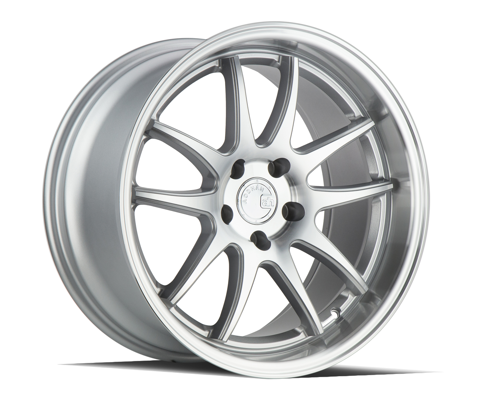 18x9.5/18x10.5 Aodhan DS02 5x114.3 +15|+15  Machined Wheels (Set of 4)