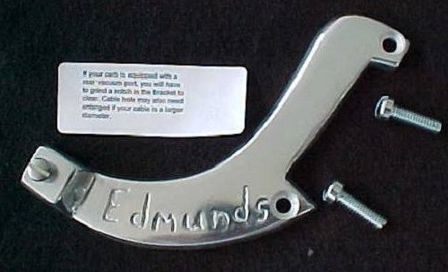 HOLLEY FORD 94 EDMUNDS CHOKE BRACKET (H-24) FLATHEAD HOT ROD TRI-POWER HOLLEY FORD 94 EDMUNDS CHOKE BRACKET (H-24) FLATHEAD HOT ROD TRI-POWER