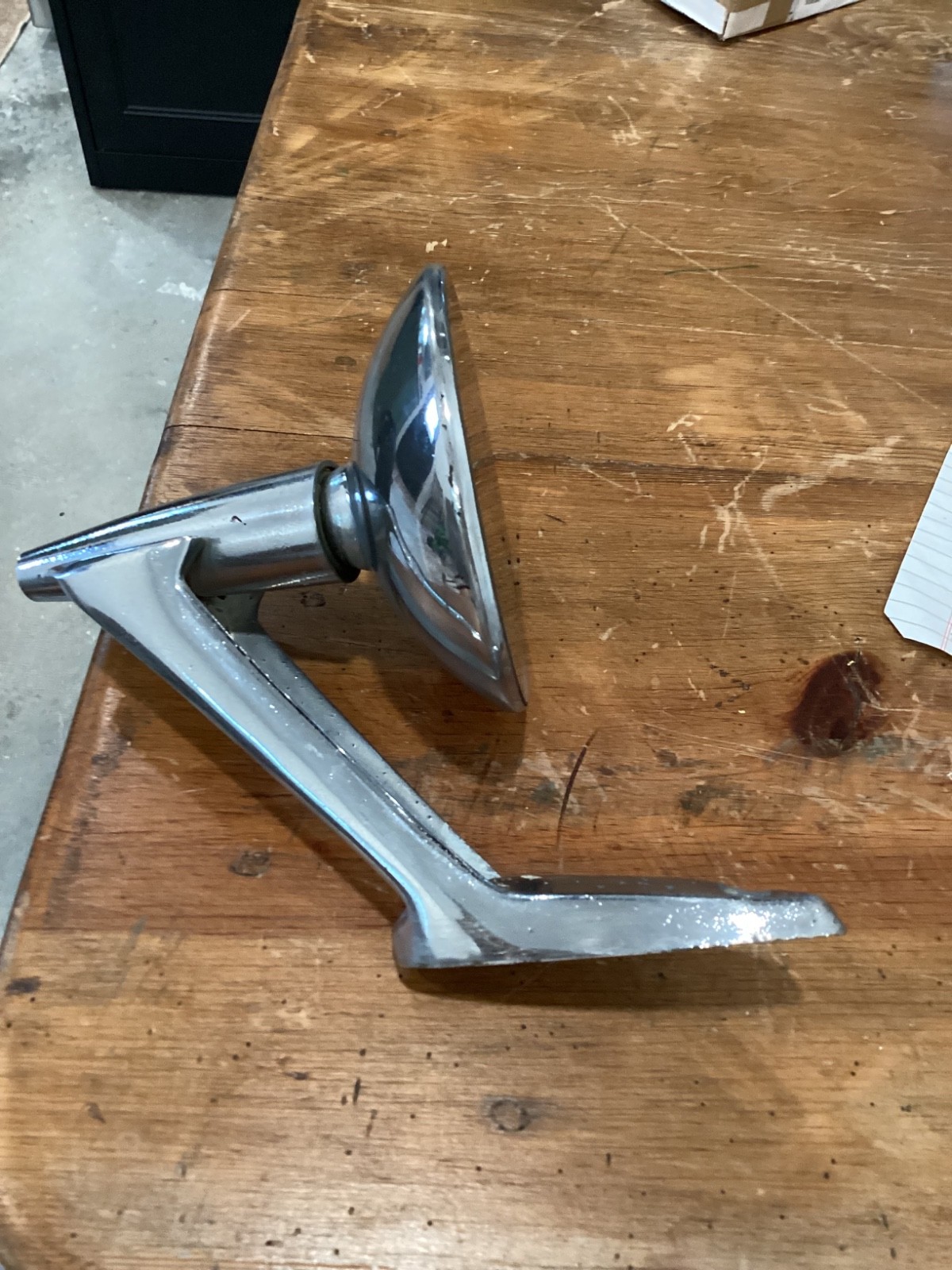 Vintage OEM 57 58 59 Chrysler 300 Desoto Dodge Plymouth Twin Strut Mirror