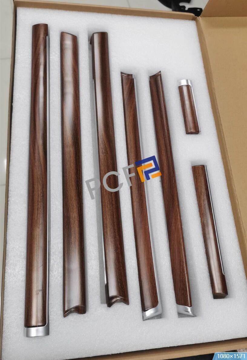 Replace For Land cruiser J200 LC200 08-21 Peach wood grain dashboard door cover