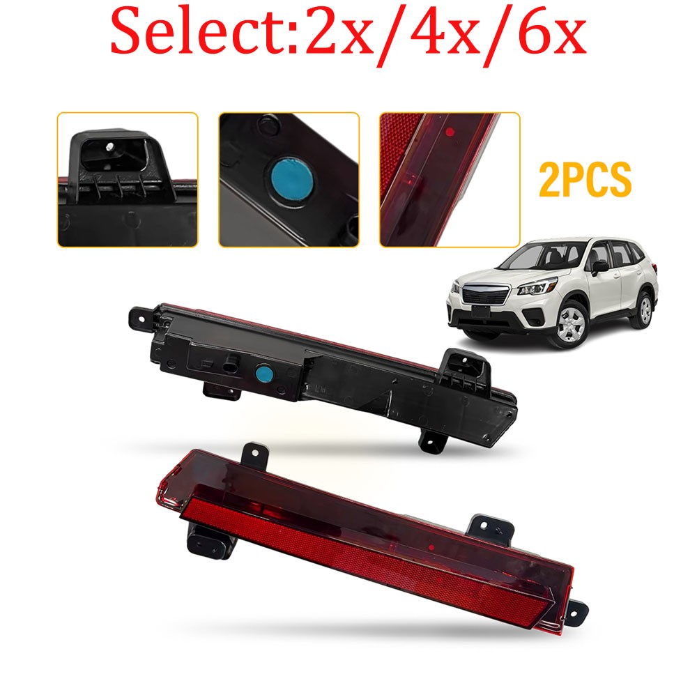 RGB LED Side Marker Lights Set Fit Ford Mustang S650 Gen7 24-on Smoked Lens 2-6X