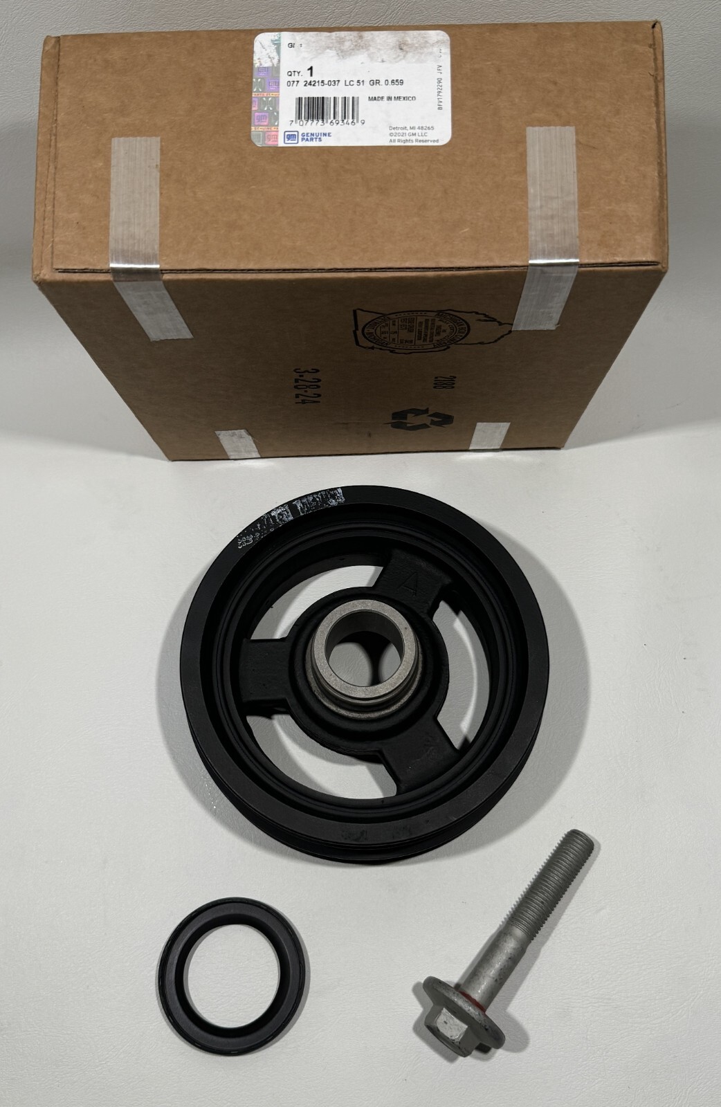 GM Harmonic Balancer/Seal/Bolt Kit,C5 Corvette,1997-04,5.7L