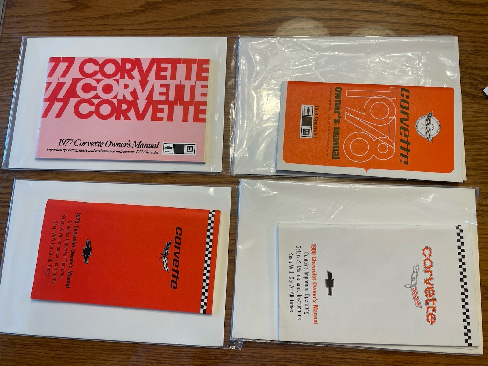 1977,78,79,80 Corvette Owners Manuals 1977,78,79,80 Corvette Owners Manuals